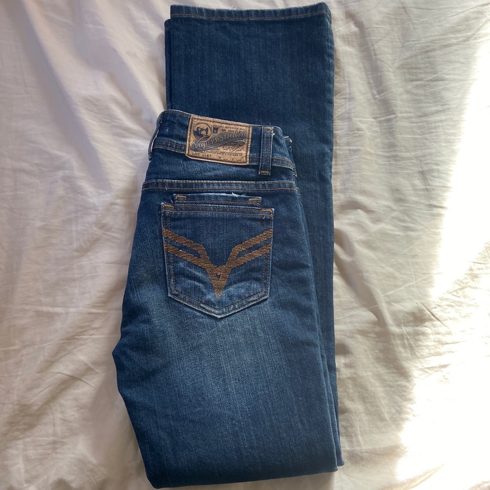 Boot cut jeans